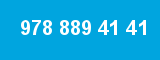 978 889 41 41 978 889 41 41